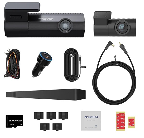 Blackvue Elite 10 4K UHD Çift Kameralı Wi-Fi Bulut Uyumlu Araç İçi Kamera