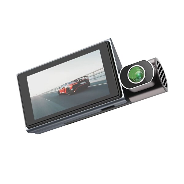 Cenova CN-X7PRO 4K UHD 3 Kameralı GPS ve Wi-Fi Destekli Akıllı Araç Kayıt Sistemi