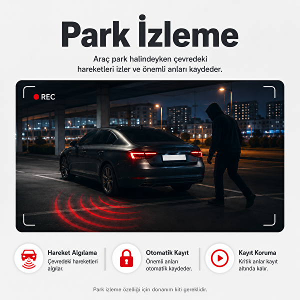 Carlover S12 4K Araç Kamerası