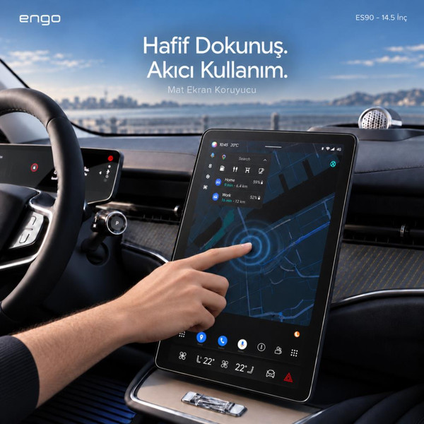 Engo Volvo ES90 Mat Ekran Koruyucu 14.5