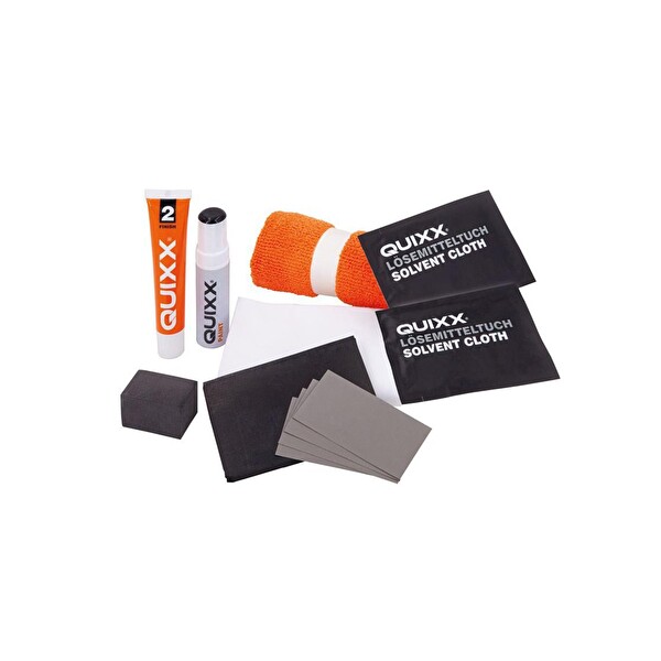 Quixx Oto Boyası Taş İzi Onarım Seti-Siyah Boya