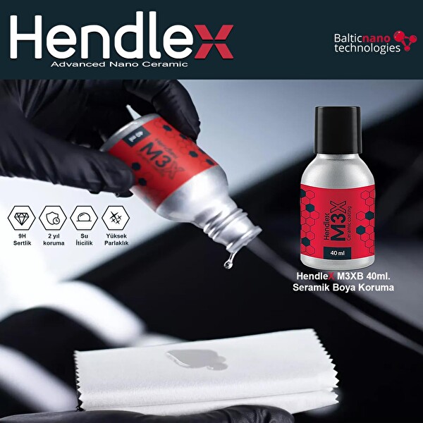Hendlex Seramik Boya Koruma / M3XS 40ml. Set