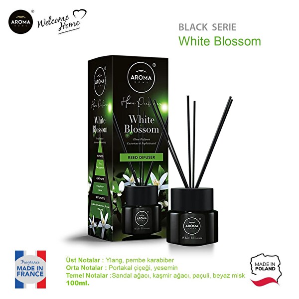 Aroma Home Black Series Likit Koku White Blossom 100ml.