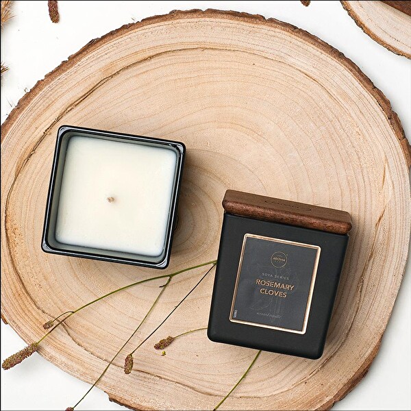 Aroma Home Soya series Kokulu Mum Rosemary Cloves 155gr.