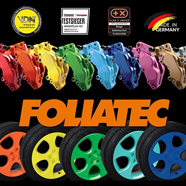 Foliatec Jant Metal Sprey Parlak Beyaz Folyo Yüzey Kaplama Seti 2x400 ML