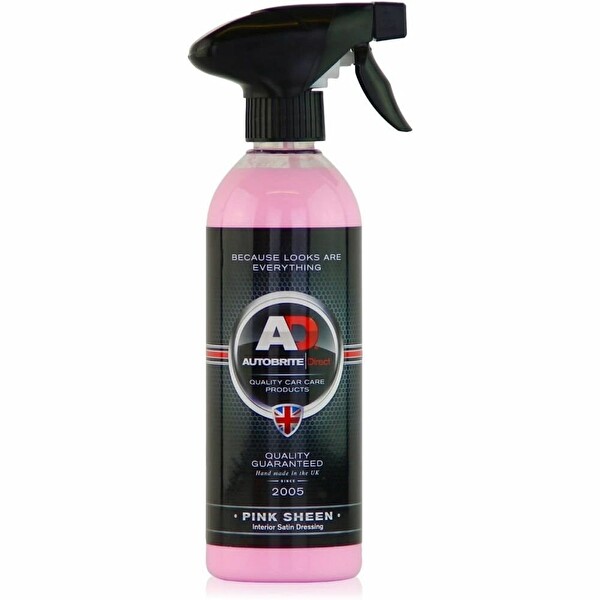 Auto Brite Pink Sheen Plastik Parlatıcı ve Koruyucu 500 ML