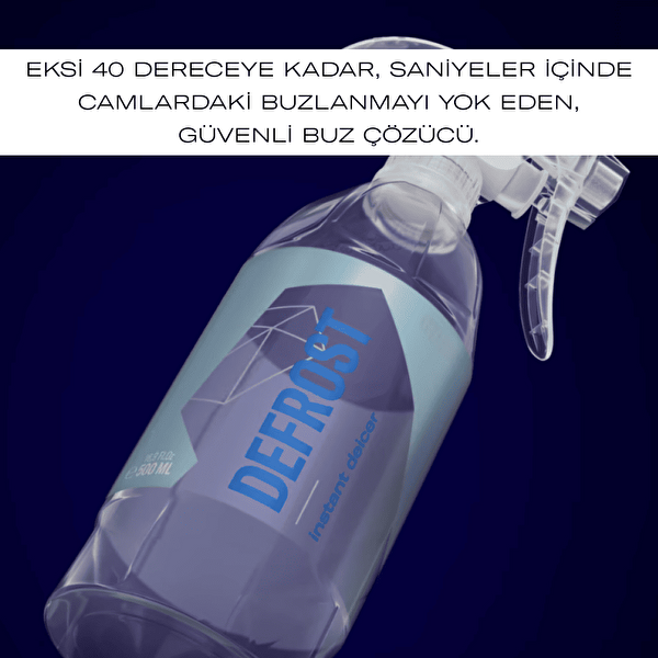 Gyeon Q²M DeFrost Cam Kar Buz Çözücü Buzlanma Önleyici - 500 ML