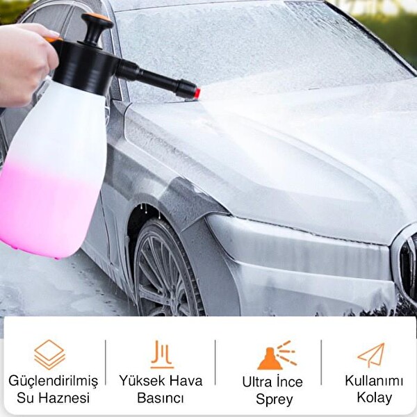 ZHL Tools Yüksek Basınçlı Araç Oto Yıkama Temizleme Spreyi Köpürtücü
