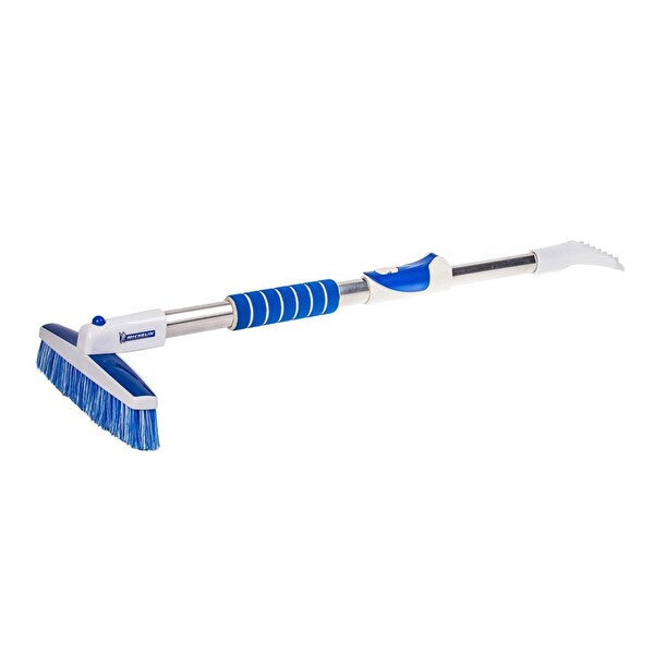 Michelin MC6866 Teleskopik Saplı 3’ü 1 Arada Kar Fırçası Buz Kazıyıcı ve Silecek Temizleyici