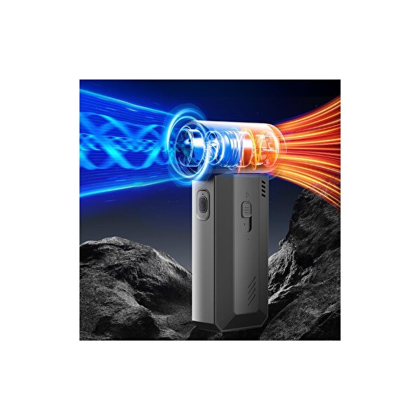 Hakopro HPF100 8000 PA Güçlü Vakumlu Çok Fonksiyonlu Araç İçi Şarjlı El Süpürgesi