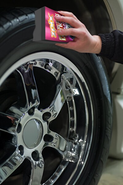 Zolx Lastik Parlatıcı Temizleyici Jel Lastik Temizleme Jeli 500 ML - Sünger