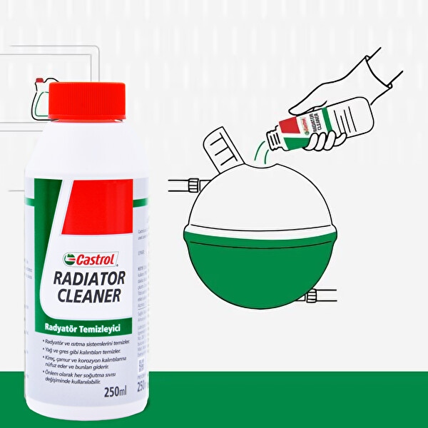 Castrol 250 ML Radyatör Temizleyici ve Pas Sökücü