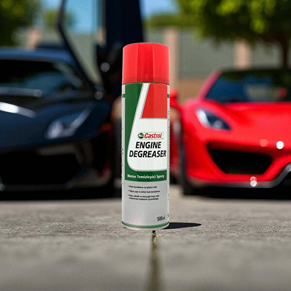 Castrol Engine Degreaser Motor Temizleyici Sprey 500 ML Su İçermez Elektronik Aksam Uyumlu