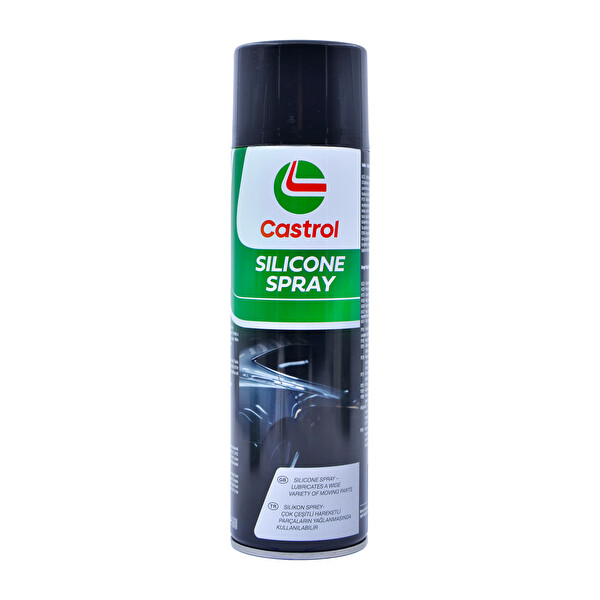Castrol Silikon 500 ML Trim Aksesuar Amortisör Gıcırtı Önleyici Su İtici ve Yağlayıcı Bakım Spreyi