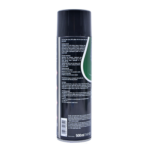 Castrol Silikon 500 ML Trim Aksesuar Amortisör Gıcırtı Önleyici Su İtici ve Yağlayıcı Bakım Spreyi