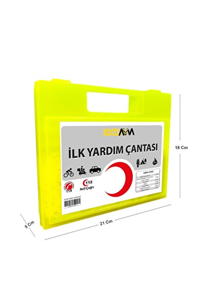 Kkdavm Mini İlk Yardım Seti ve Acil Müdahale Çantası-Ecza Çantası