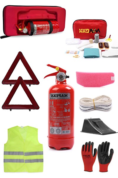 Eva Tüvtürk Uyumlu Trafik ve İlk Yardım Seti