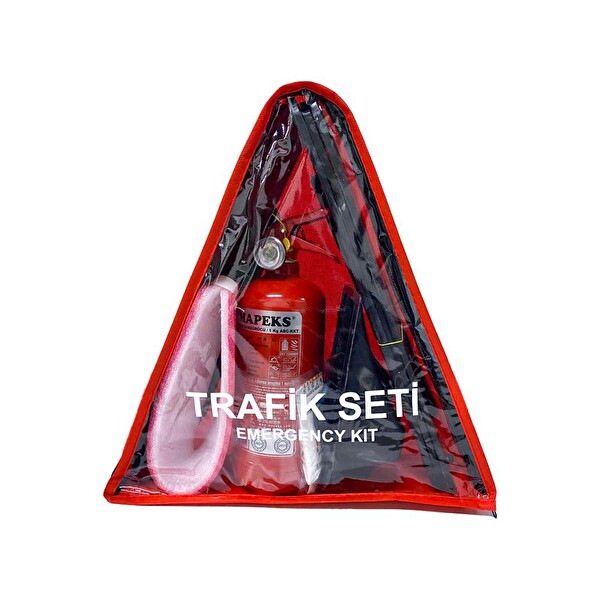 Kkdavm Üçgen Trafik ve İlk Yardım Seti