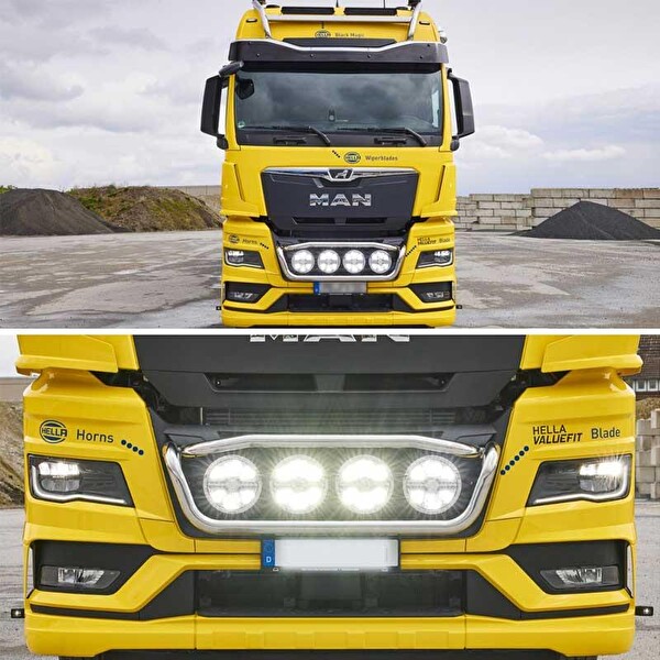 Hella Off-Road Valuefit Blade Led Uzun Far Krom 22W 7