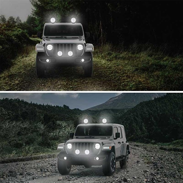 Hella Off-Road Valuefit Blade Led Uzun Far Krom 22W 7
