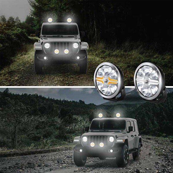 Hella Off-Road Valuefit Blade Led Uzun Far Krom 18W 9