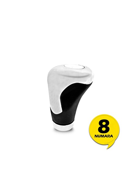 Mega Oto Market Vites Topuzu Universal Her Araca Uyumlu Spor Metal Vites Topuzu No:8