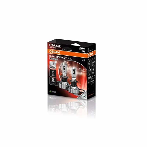 Osram Far Ampulü Led Night Breaker H7 16W 12V 1550LM 64210DWNBSM2HB