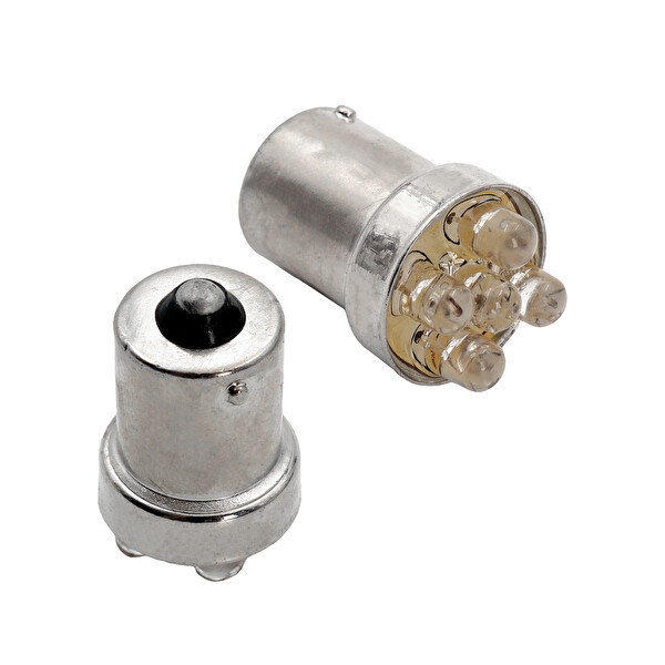 Mega Oto Market 93 Tip 5 Ledli 12V Park Led İç Aydınlatma Park Ampul Mavi -2 Adet