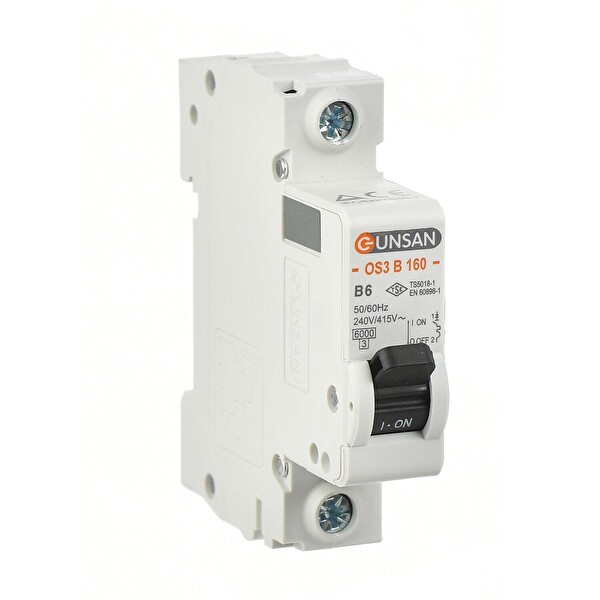 Günsan Valta Otomatik Sigorta 1 Kutup 6kA B Tip 6A