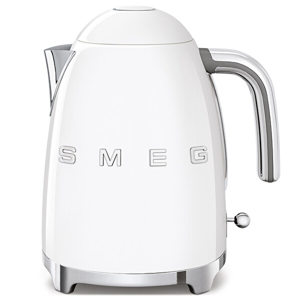 Smeg KLF03WHEU Beyaz Kettle ve TSF01WHEU 1x2 Ekmek Kızartma Makinesi Seti