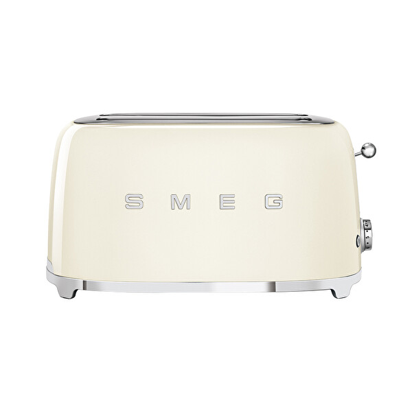 Smeg KLF04CREU Krem Isı Ayarlı Kettle ve TSF02CREU 2x4 Ekmek Kızartma Makinesi Seti