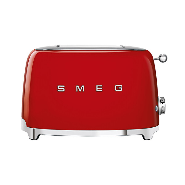 Smeg Kırmızı Kettle 1x2 Ekmek Kızartma Makinesi ve Narenciye Sıkacağı Seti