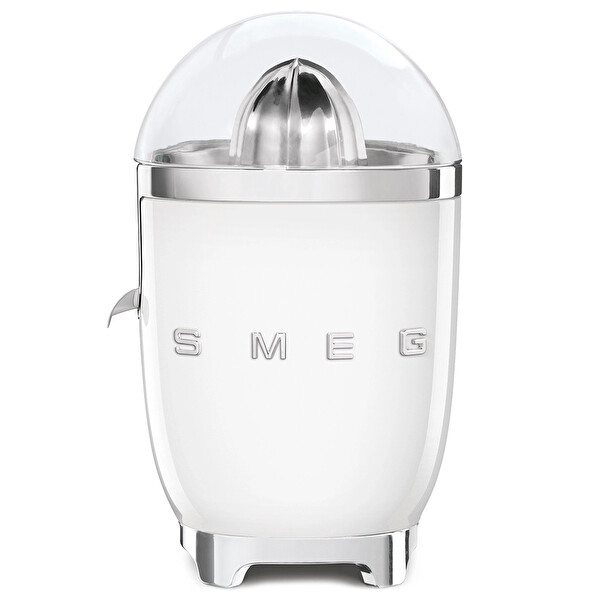 Smeg Beyaz Kettle - 1x2 Ekmek Kızartma Makinesi ve Narenciye Sıkacağı Seti KLF03WHEU - TSF01WHEU - CJF01WHEU