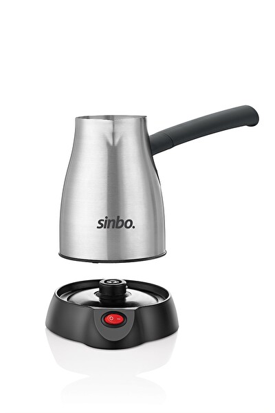 Sinbo Inox Çaycı ve Elektrikli Türk Kahvesi Makinesi Seti