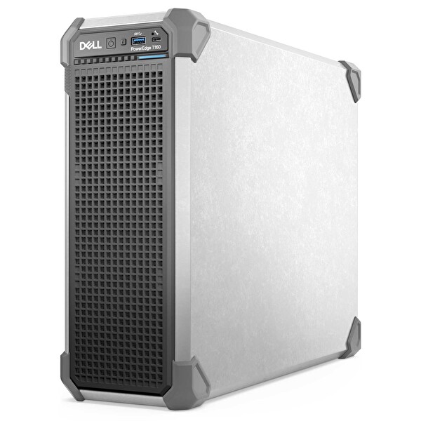 Dell PowerEdge T160 PET160SPL1A010 Intel Xeon E-2414 64 GB RAM 3x1 TB FreeDOS Tower Sunucu