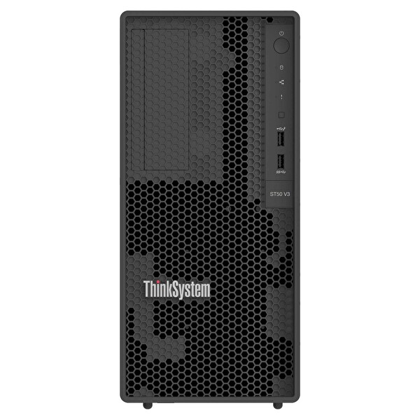 Lenovo ThinkSystem ST50 V3 7DF3A00YEA004 E-2434 128 GB RAM 2x960SSD 1x500W FreeDOS Tower Sunucu