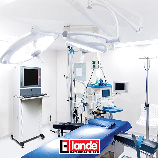 Lande Elevit 1800 - IP20 Dikili Tip Bölünmüş Metal Bilgisayar Kabineti
