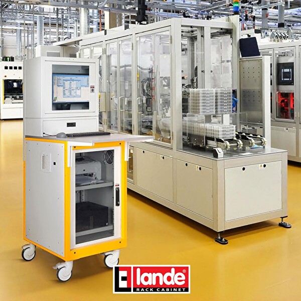 Lande Elevit 1678 - IP20 Dikili Tip Bölünmüş Metal Bilgisayar Kabineti