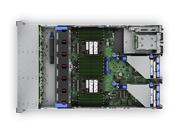 Hp-E DL360 Gen11 Intel Xeon Gold 6530 2x32GB Ram 2x480GB SSD MR416i-o RAID 2x1000W PSU 2U Rafa Monte Edilebilir Sunucu P81787-B21