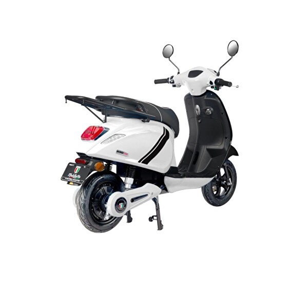 Mobilette Wind 5500 Krem Elektrikli Scooter - 2024 Model