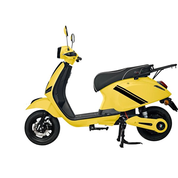 Mobilette Wind 5500 Sarı Elektrikli Scooter - 2024 Model