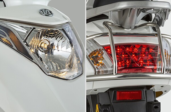 Mondial Fury 110i Euro 5+ Scooter Motosiklet Beyaz