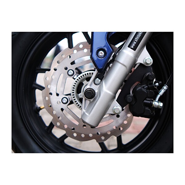 SFM Pyrexia 150 CC Maxi Siyah Scooter Motosiklet - Çanta