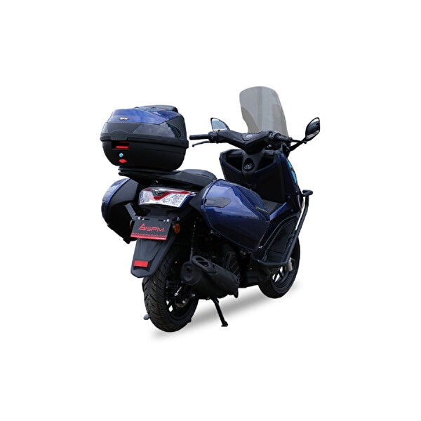 SFM Pyrexia 150 CC Maxi Kırmızı Scooter Motosiklet - Çanta