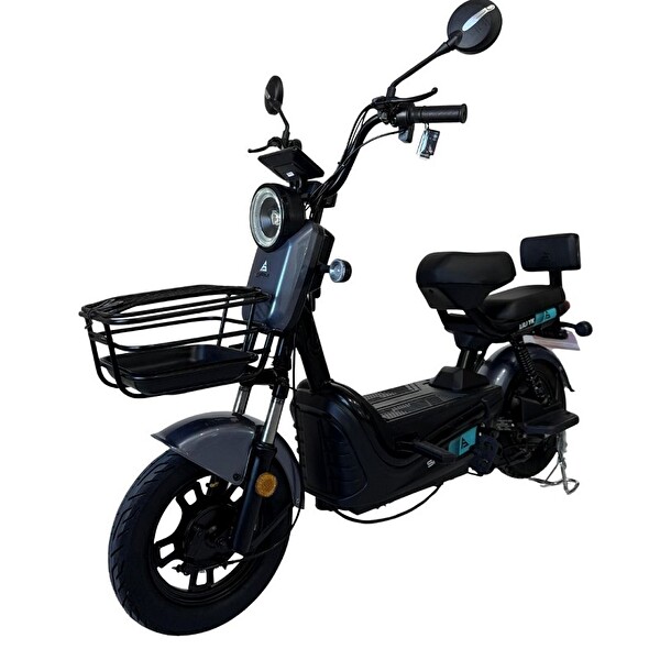 SFM Lili YK Gri Elektrikli Scooter - 2025 Model