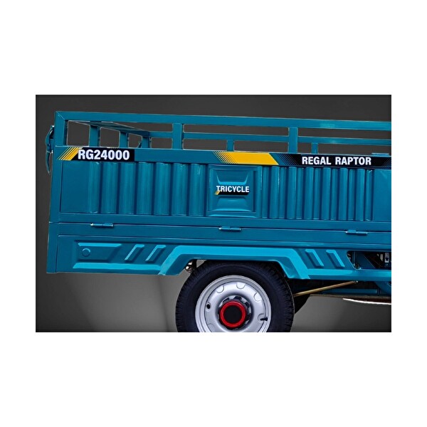 Regal Raptor RG24000 Elektrikli Trıcyle 3 Teker Moped Mavi