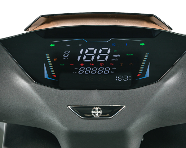 Arora Zr7 Elektrikli Motosiklet Grafen Akülü Gri Renk