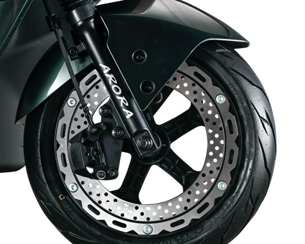 Arora Zr7 Elektrikli Motosiklet Grafen Akülü Gri Renk