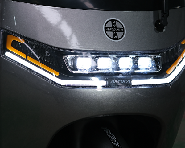 Arora Felix Pro New Elektrikli 3 Tekerlekli Moped Geniş Koltuk