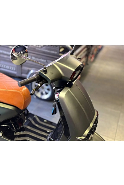 Motolux Latte 6 Akülü Yeşil Elektrikli Motosiklet